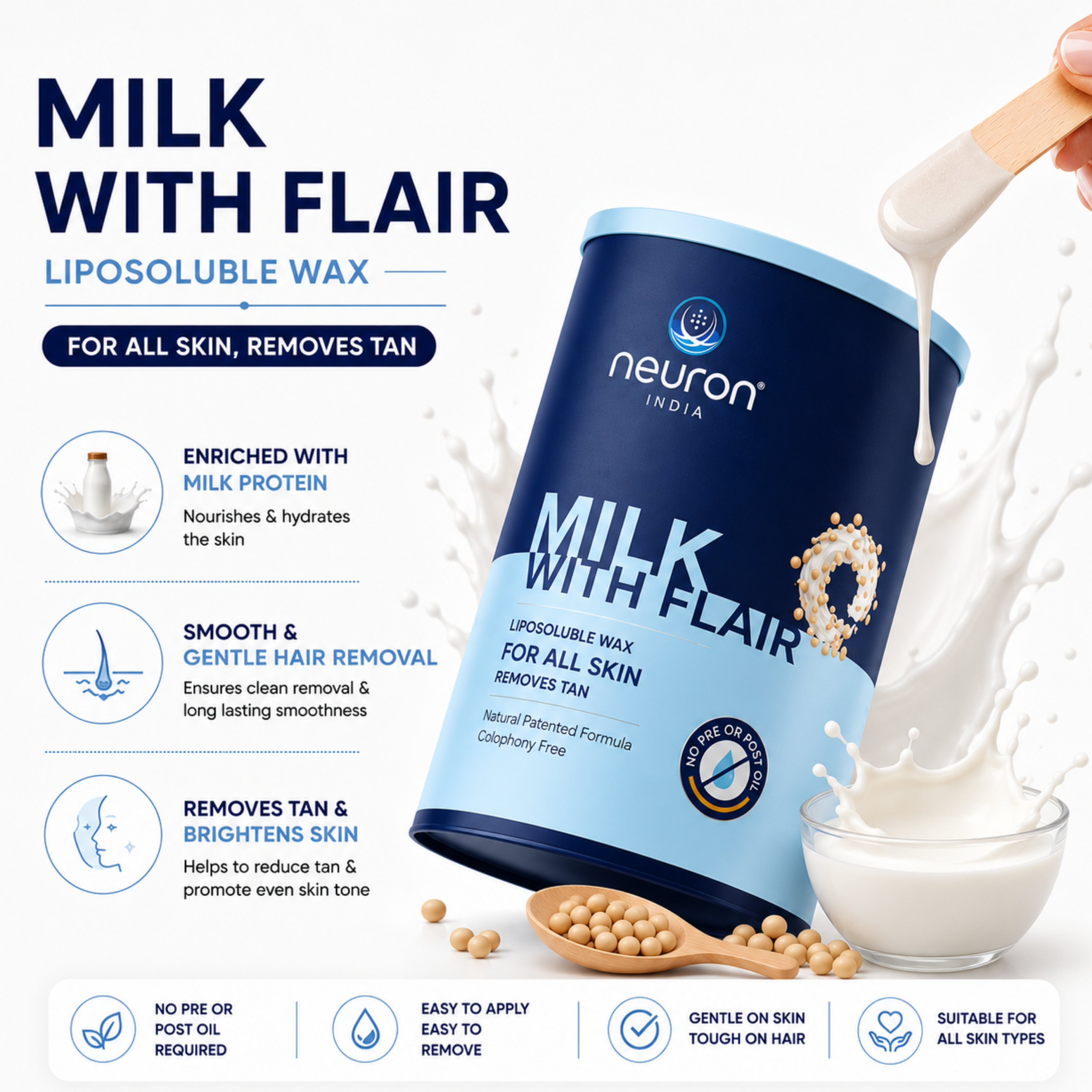 Milk With Flair Wax
