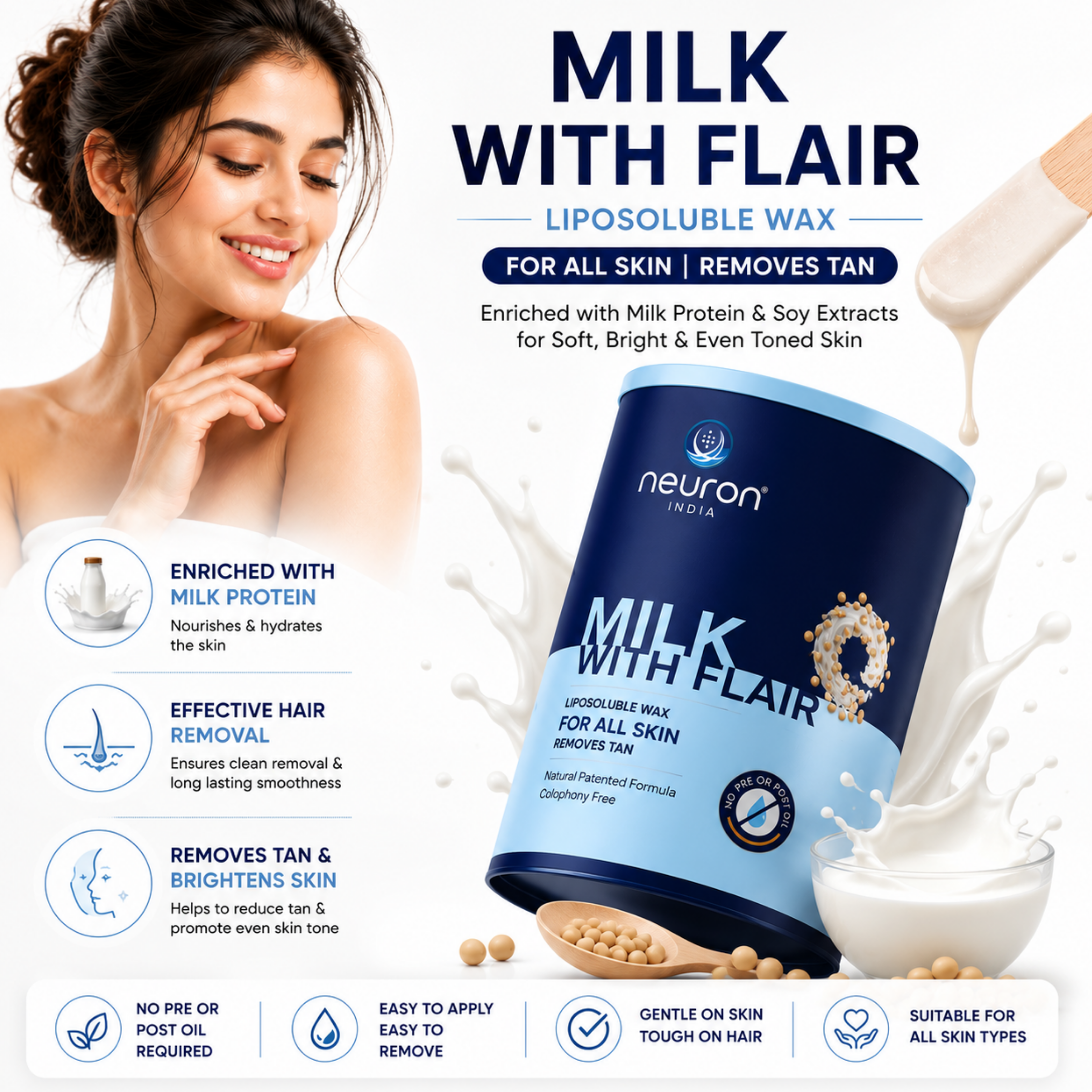 Milk With Flair Wax