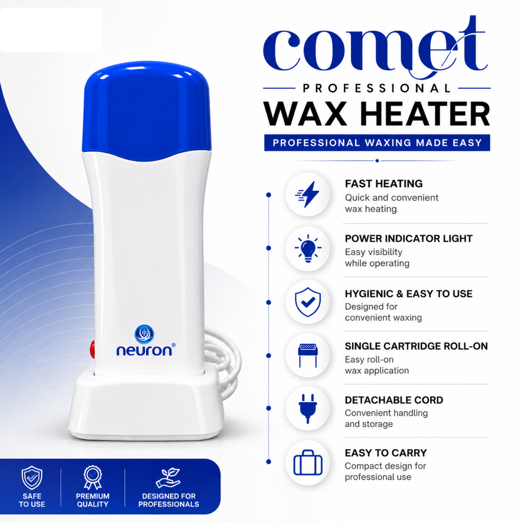 Neuron Comet Professional Wax Heater – Single Cartridge Roll-On Wax Heater
