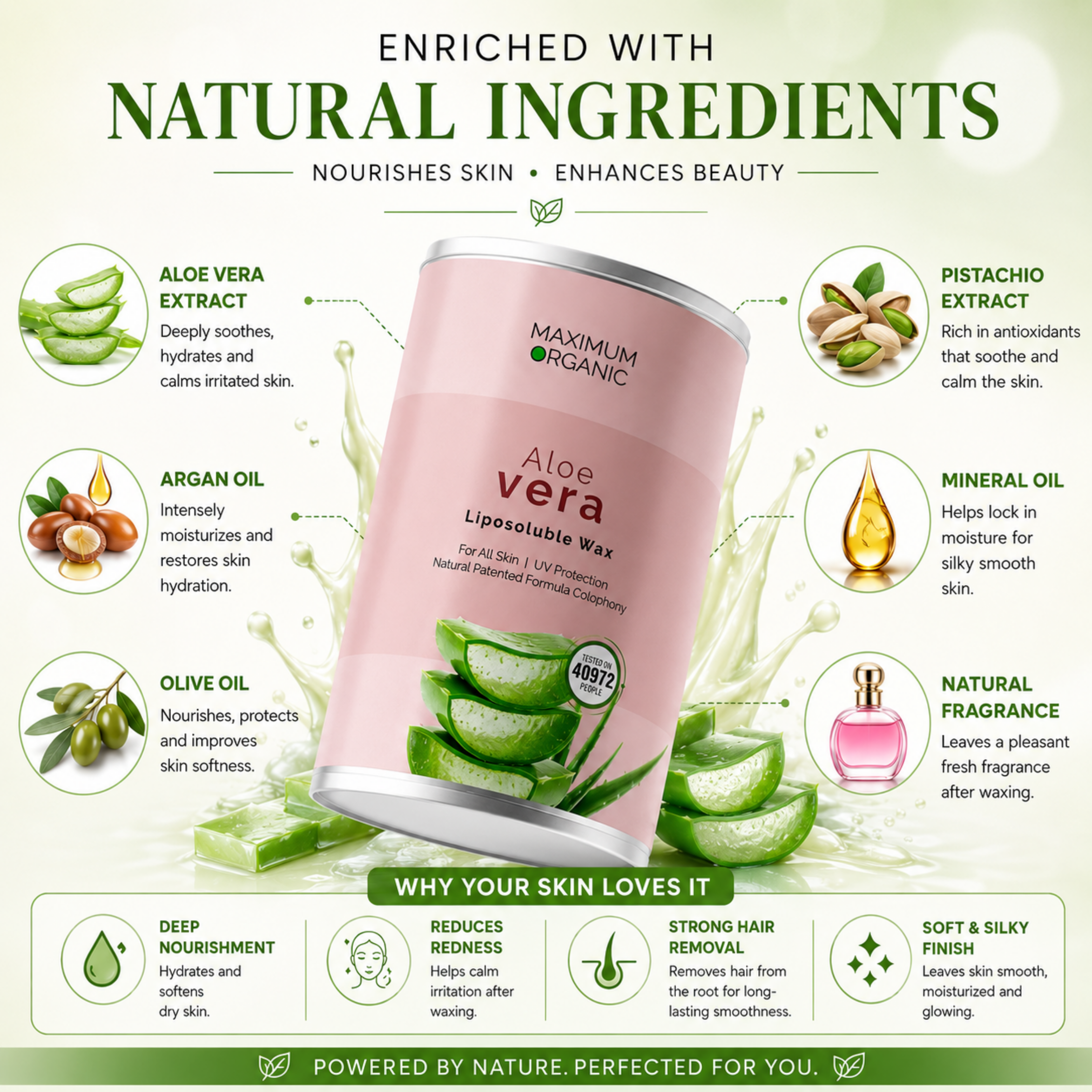 Maximum Organic Aloe Vera Liposoluble Wax