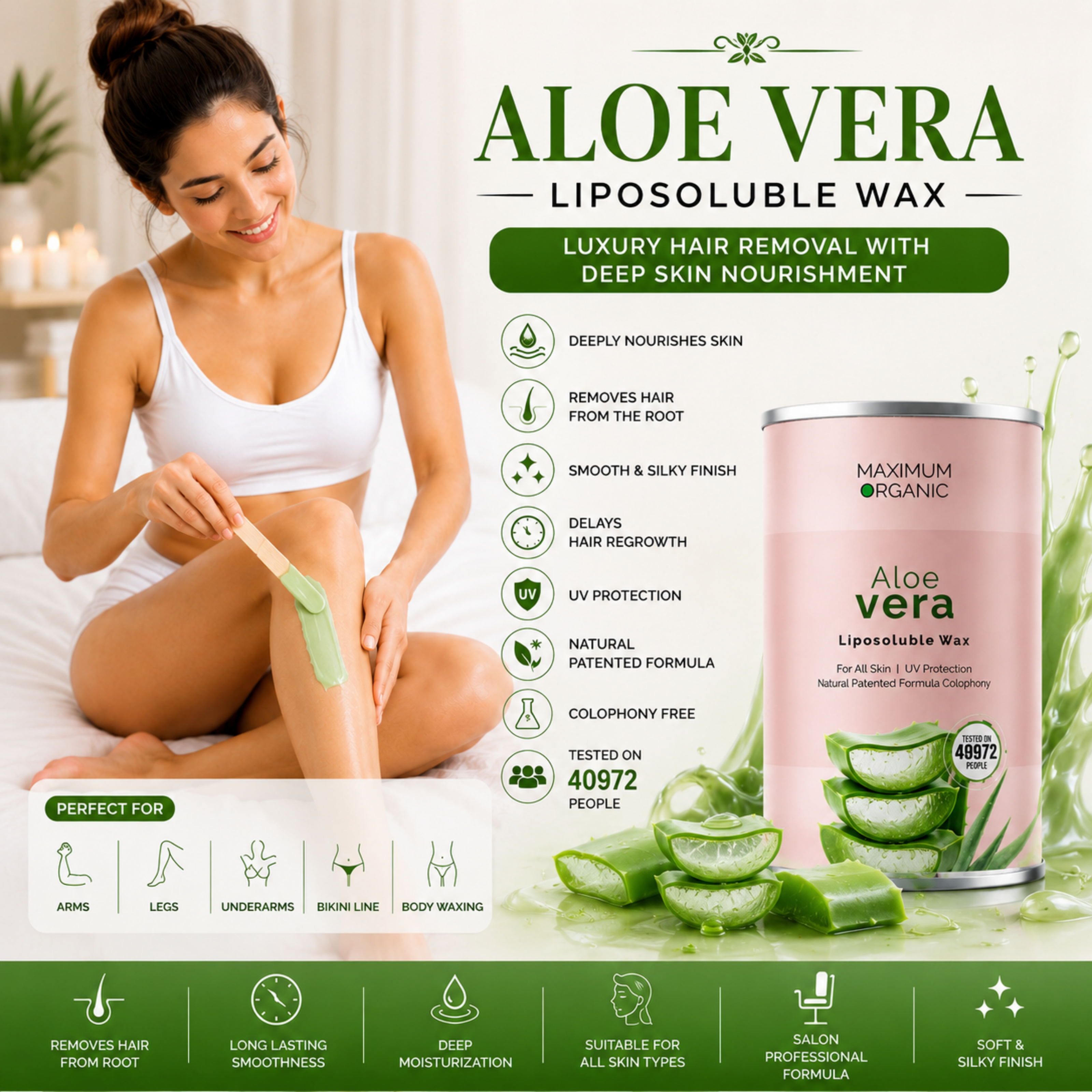Maximum Organic Aloe Vera Liposoluble Wax