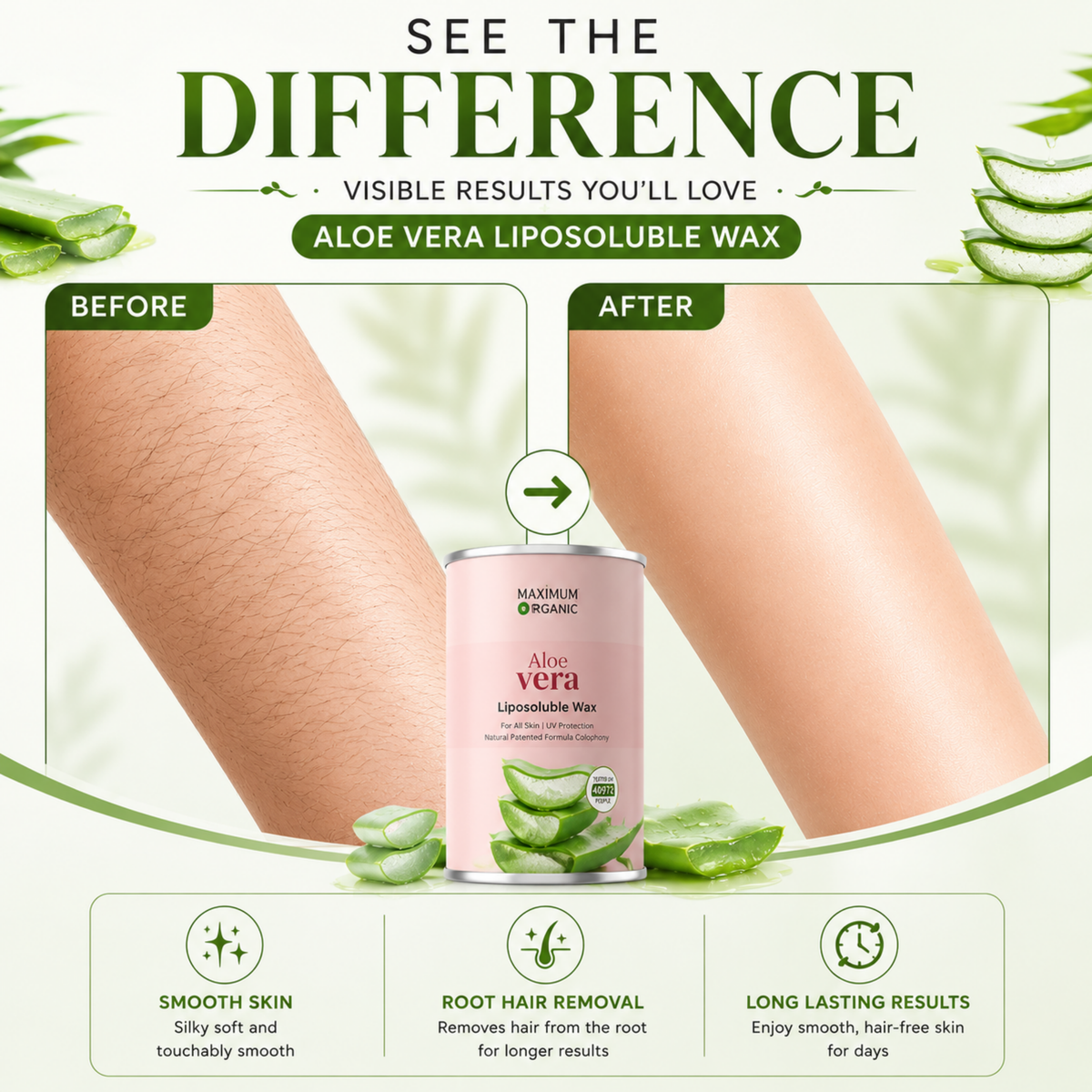 Maximum Organic Aloe Vera Liposoluble Wax