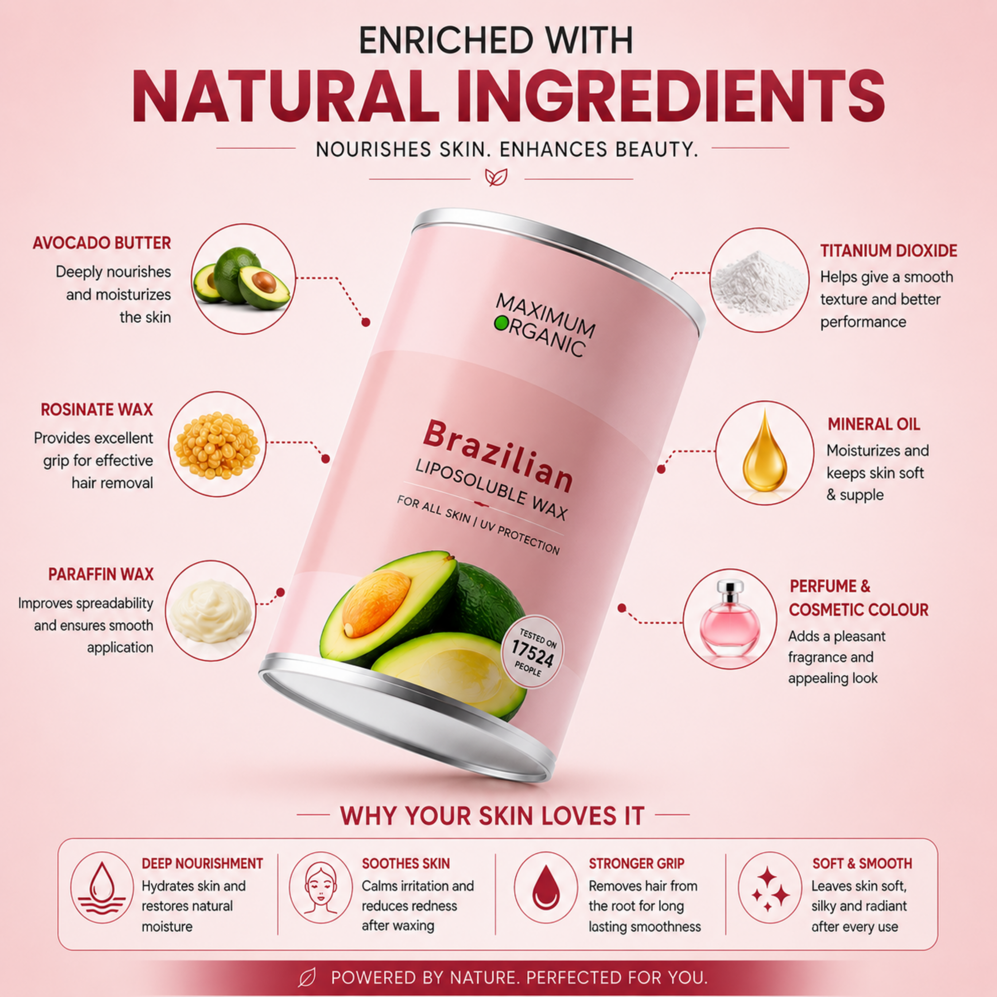Maximum Organic Brazilian Avocado Butter Wax