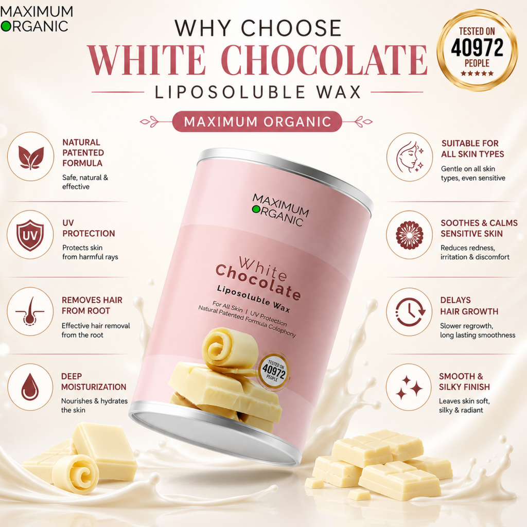 Maximum Organic White Chocolate Liposoluble Wax