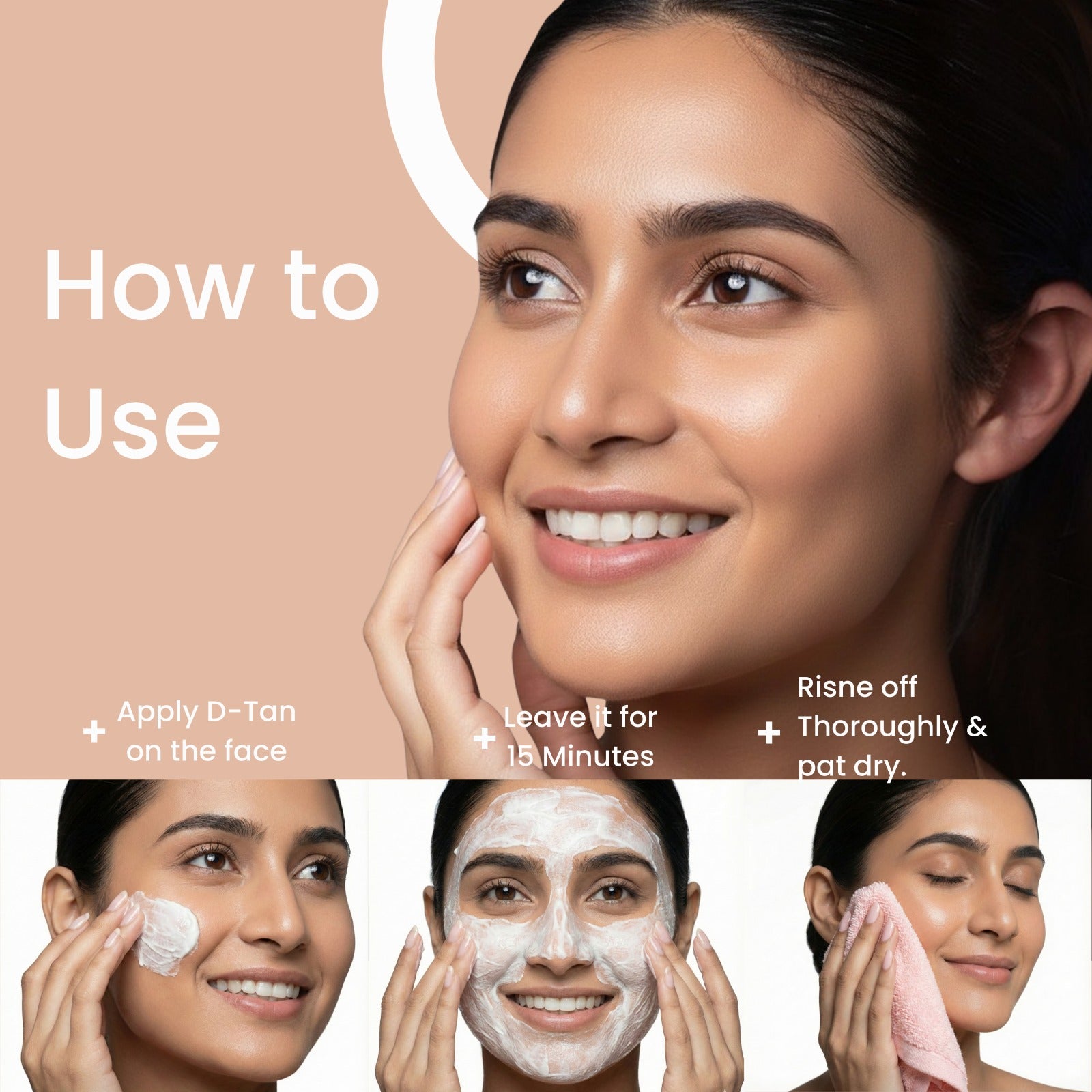 De-Tan Pack - 500 gram