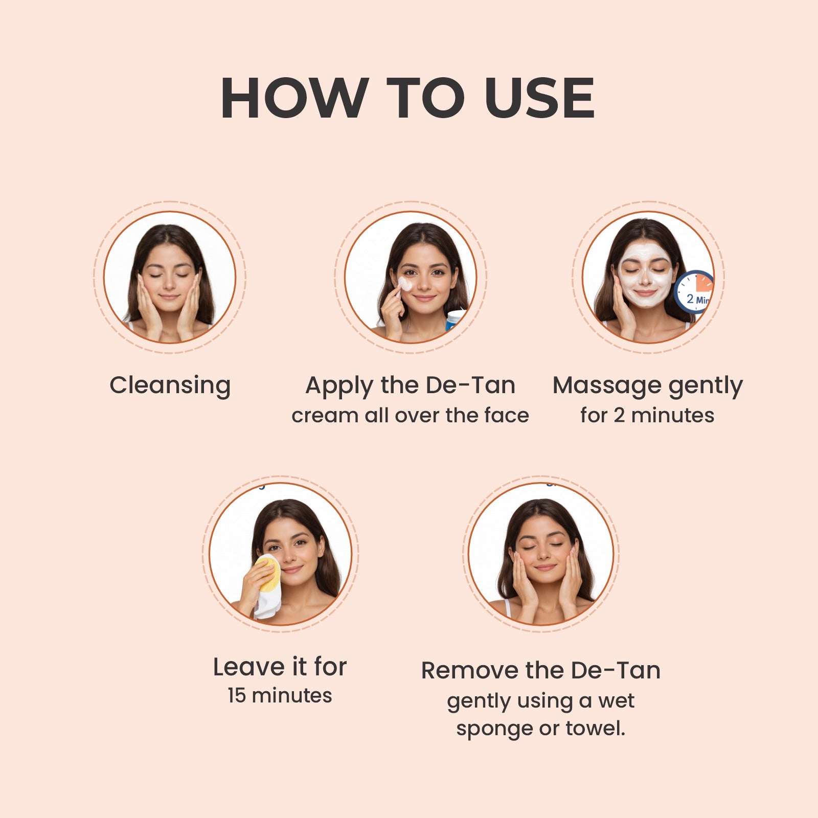 De-Tan Pack - 500 gram