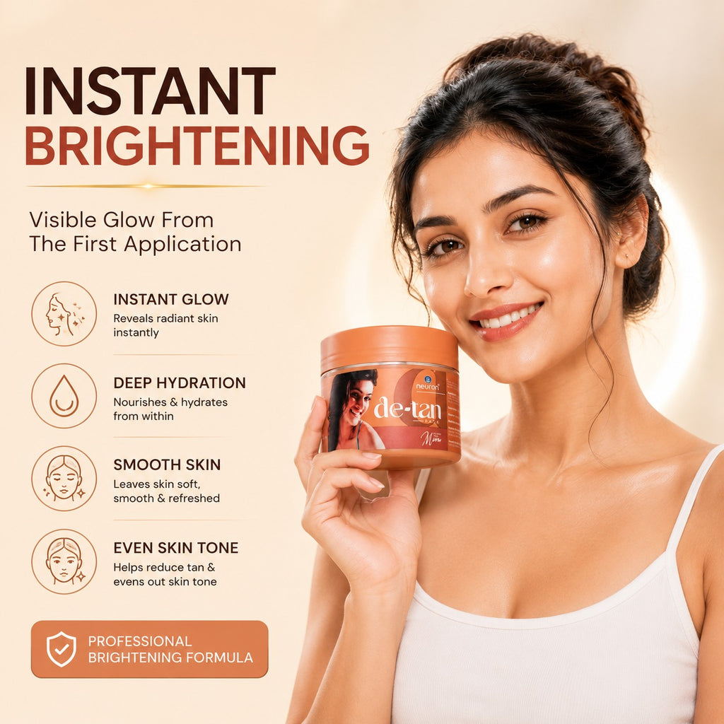 De Tan Face Pack 200 gram